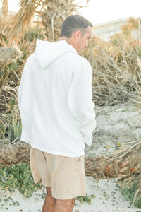 SS Men's Top Men's Knox Hoodie (white muslin)