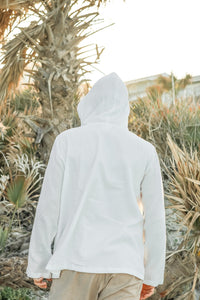 SS Men's Top Men's Knox Hoodie (white muslin)