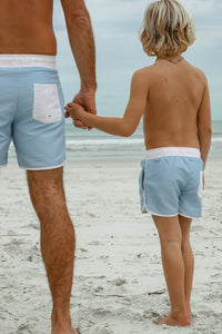 LB Men's Swim Men's Surf Shorts (bluebell)