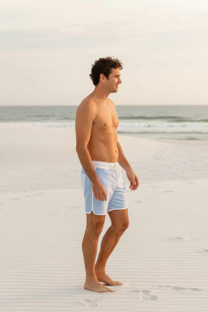LB Men's Swim Men's Surf Shorts (bluebell)