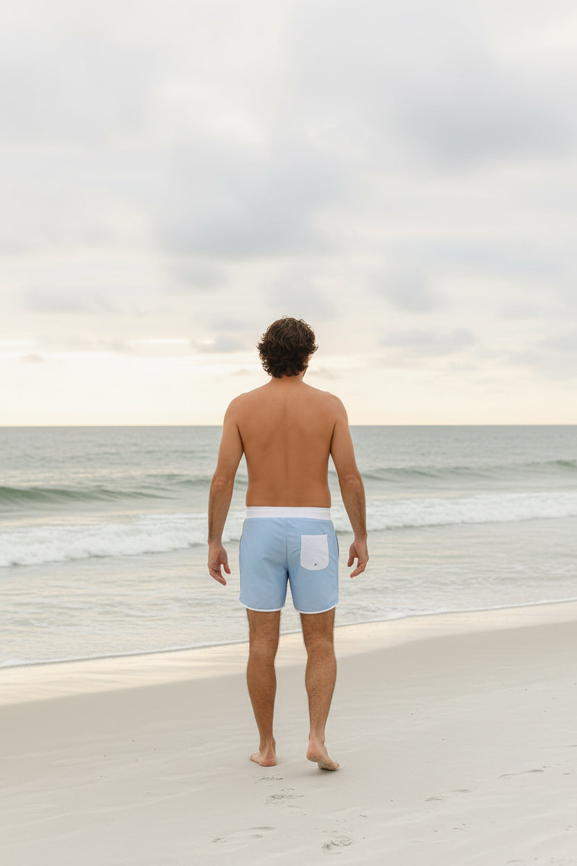 LB Men's Swim Men's Surf Shorts (bluebell)