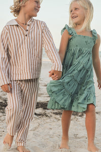 SS Girl's Dress Pia Dress (jade bloom)