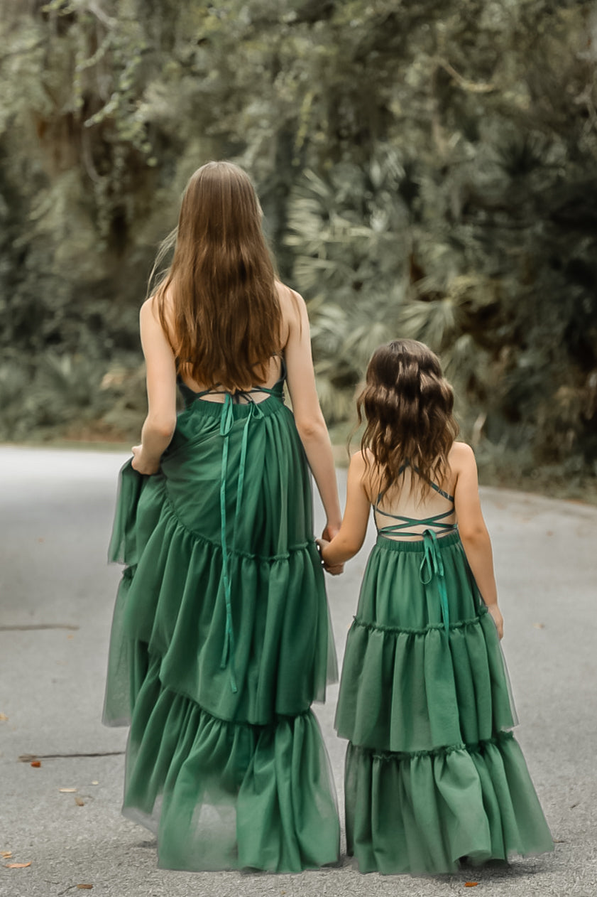 SS Women's Dress Women's Wendy Dress (forest tulle)