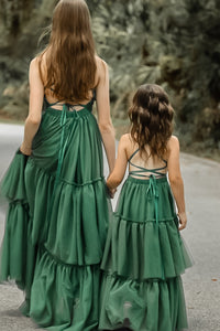 SS Girl's Dress Wendy Dress (forest tulle)