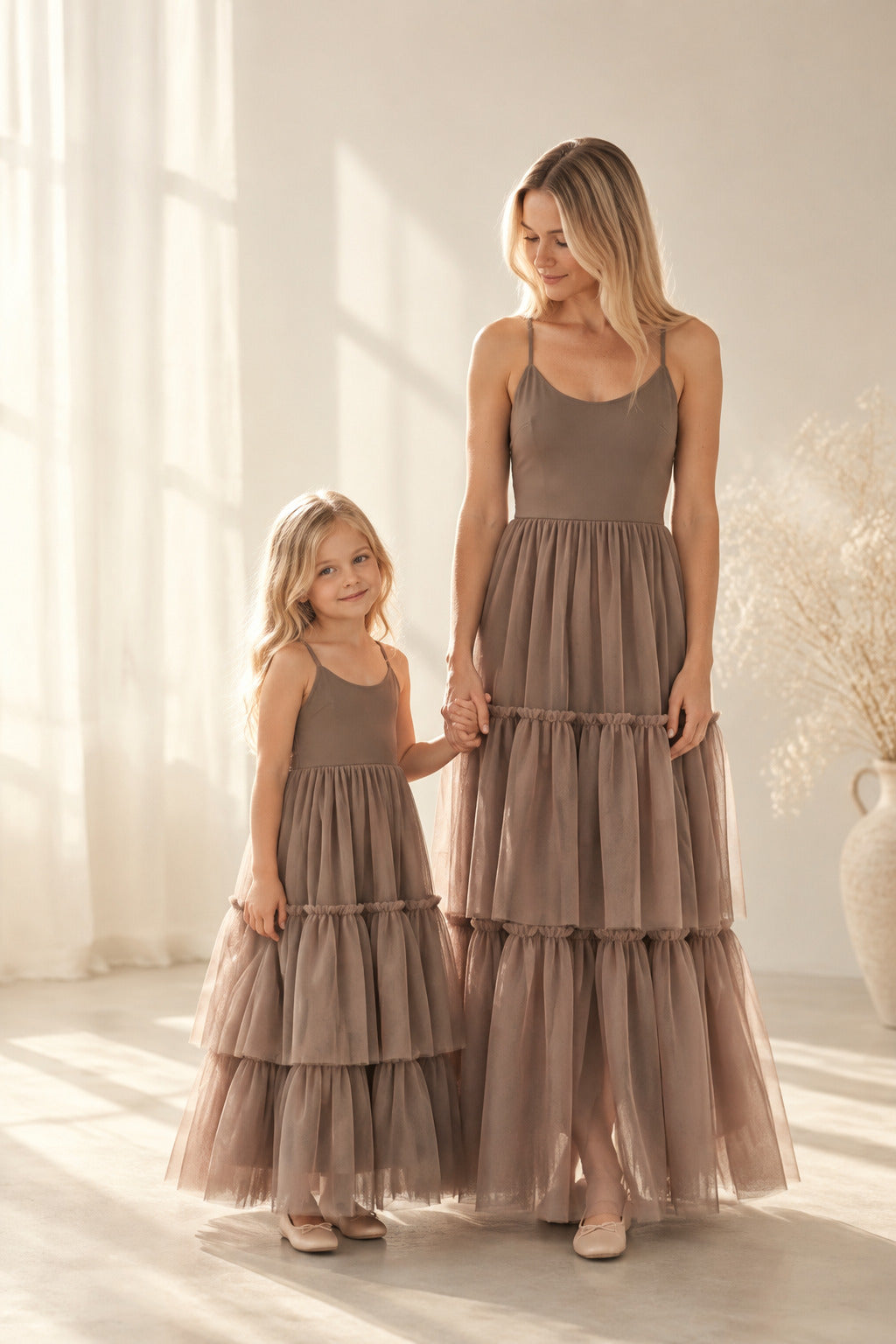 SS Wendy Dress mocha tulle