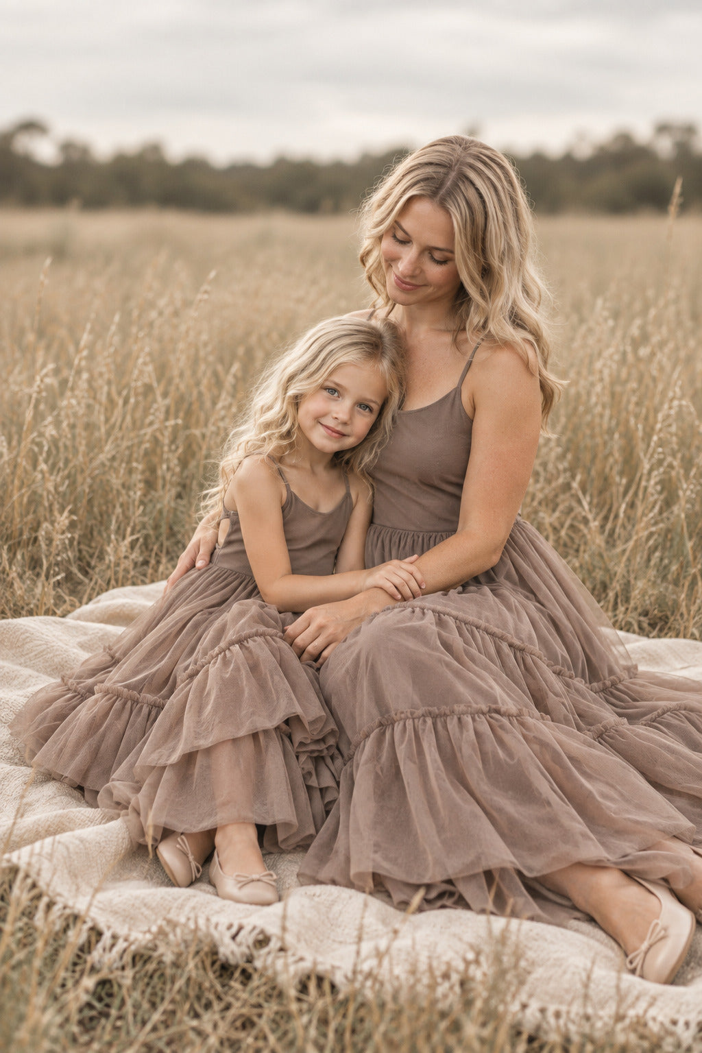 SS Wendy Dress mocha tulle