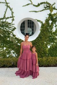 SS Girl's Dress Wendy Dress (rose muslin)