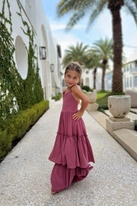 SS Girl's Dress Wendy Dress (rose muslin)