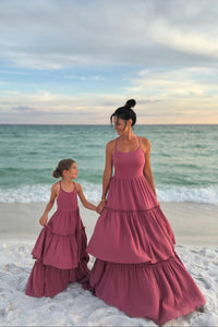 SS Girl's Dress Wendy Dress (rose muslin)
