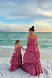 SS Girl's Dress Wendy Dress (rose muslin)