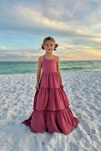SS Girl's Dress Wendy Dress (rose muslin)