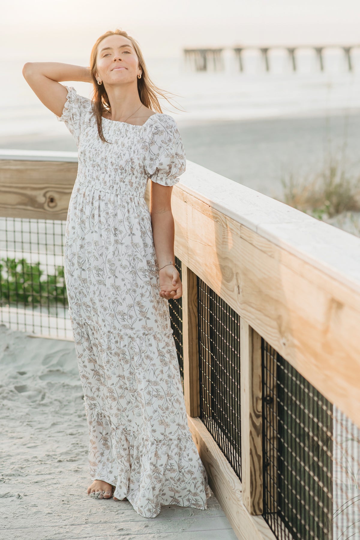 SS Women's Dress Women's Elle Dress (art floral)