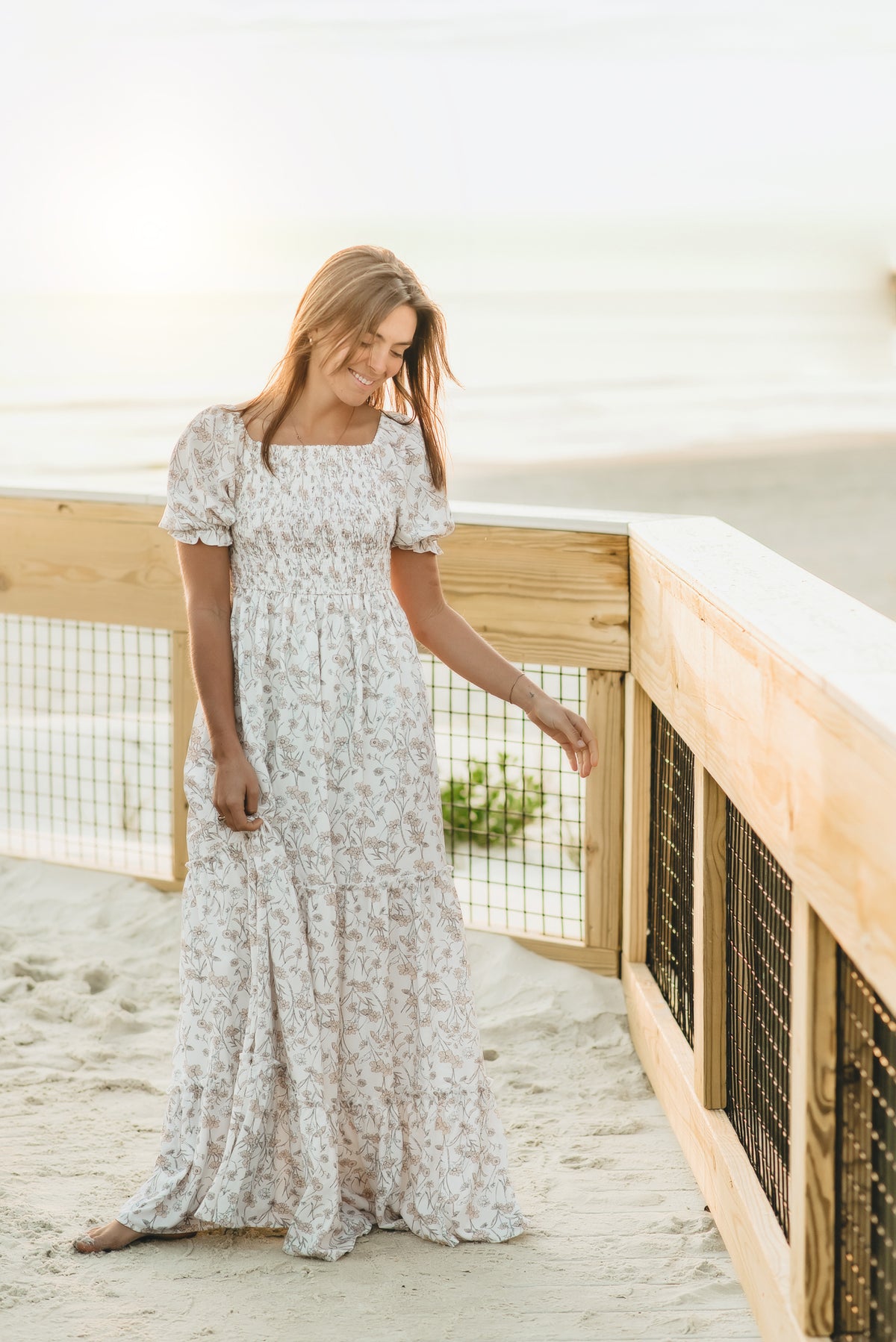 SS Women's Dress Women's Elle Dress (art floral)