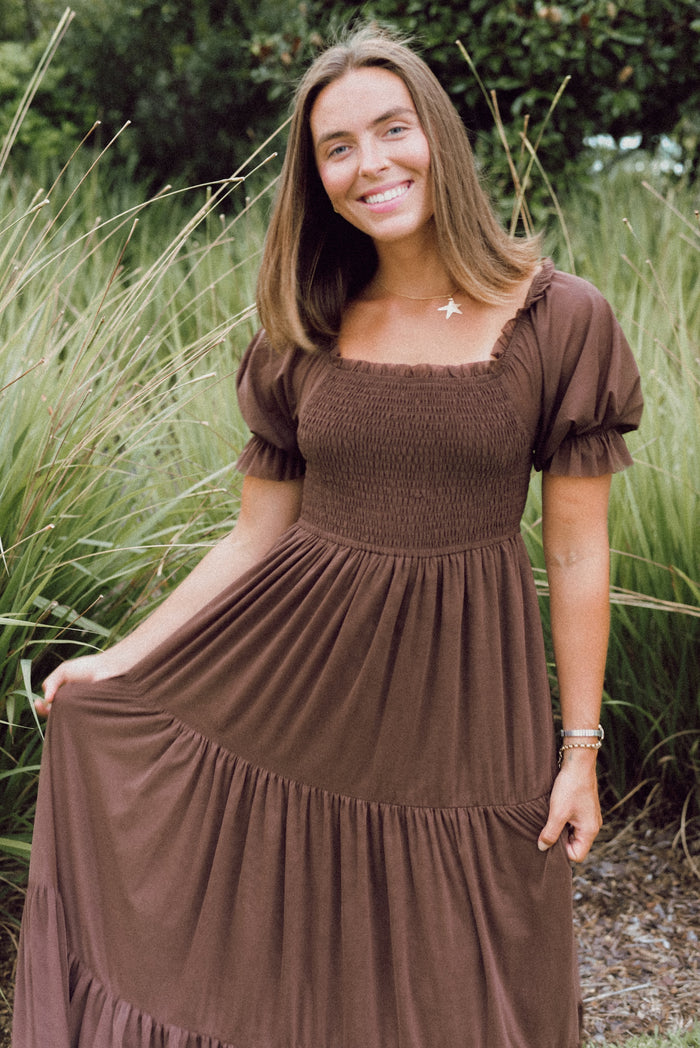 SS Women's Dress Women's Elle Dress (cocoa tulle)