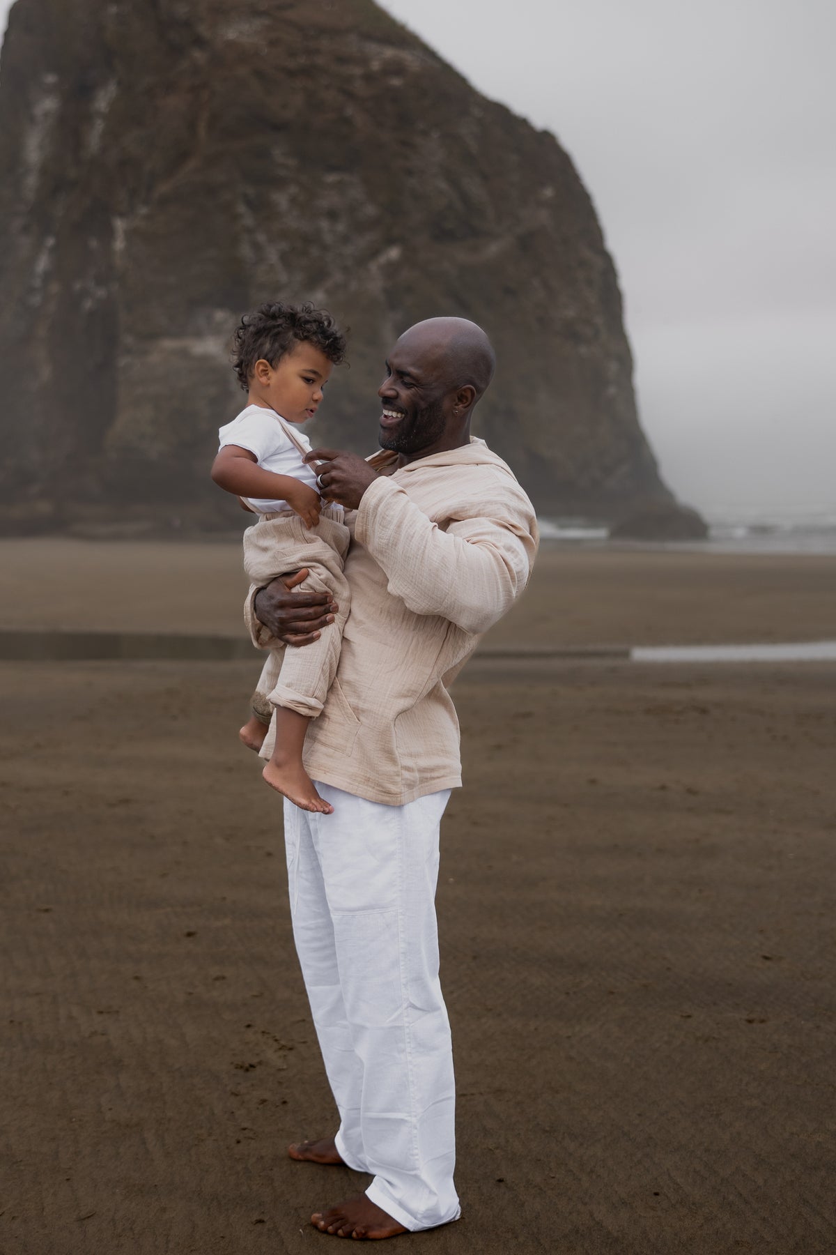 SS Men's Top Men's Knox Hoodie (latte muslin)
