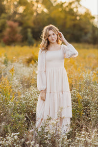 SS Women's Dress Women's Jolene Dress (natural swiss dot)