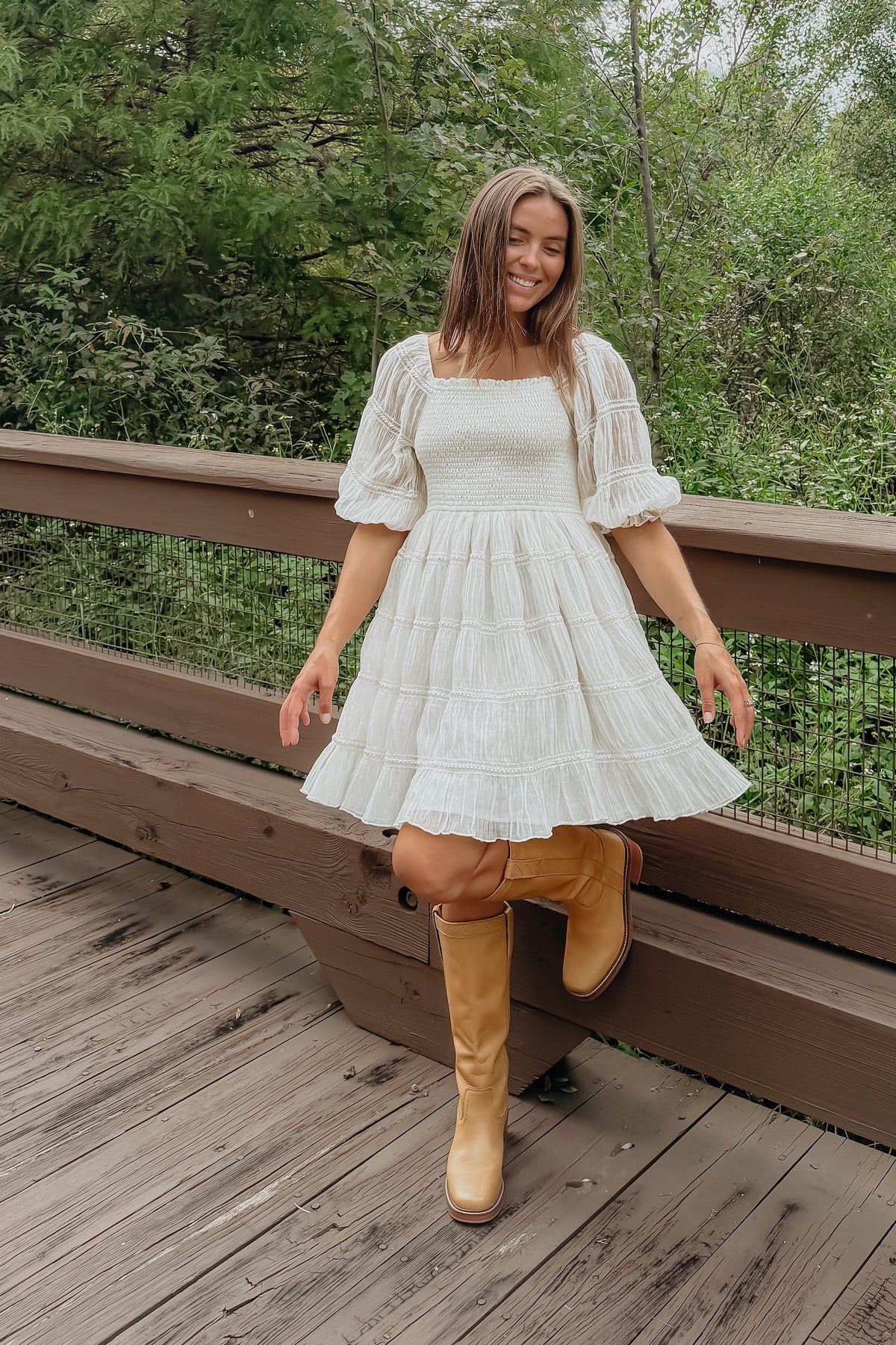 SS Women's Dress Women's Karina Mini (ivory chiffon)