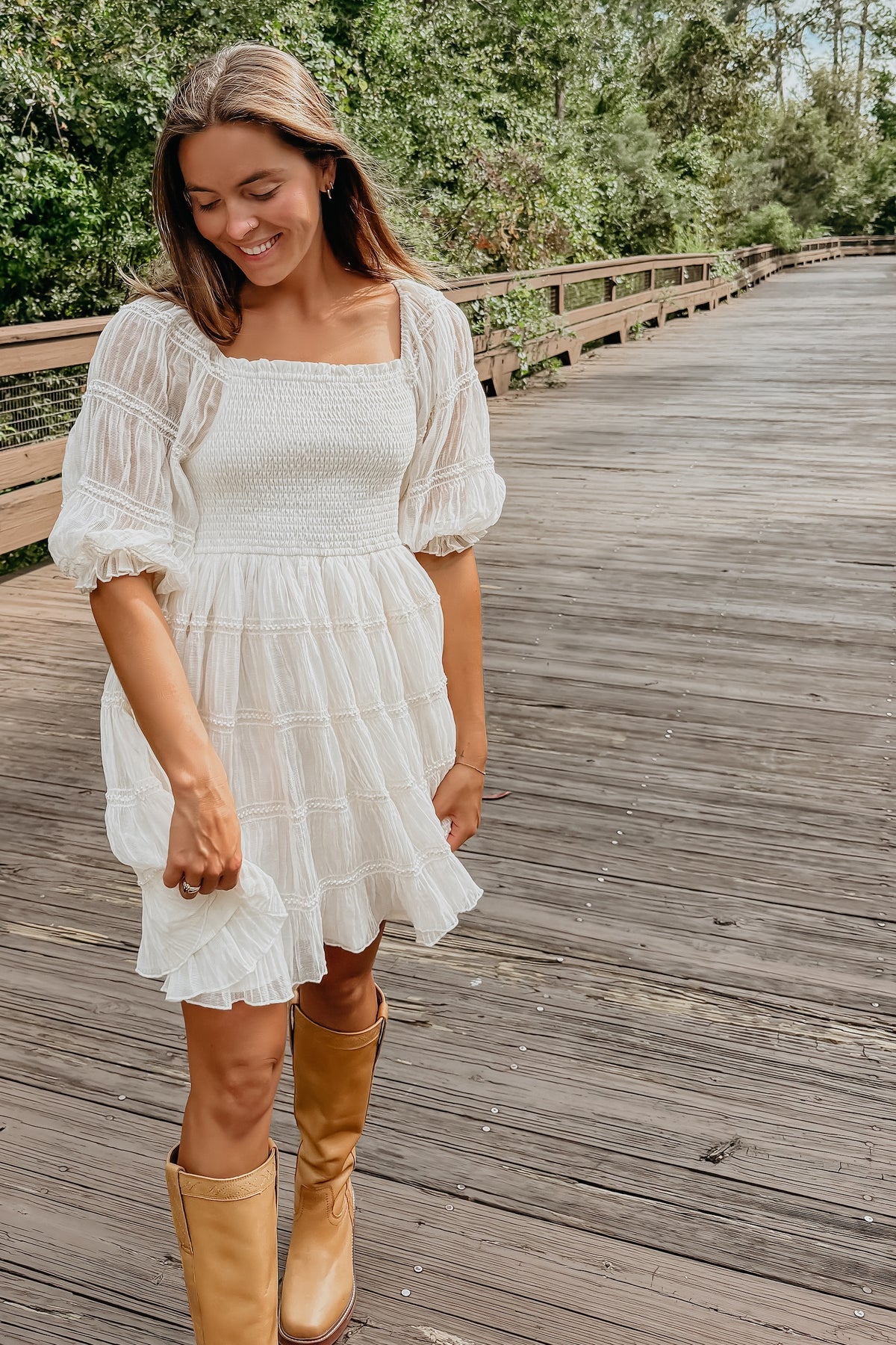 SS Women's Dress Women's Karina Mini (ivory chiffon)