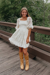 SS Women's Dress Women's Karina Mini (ivory chiffon)