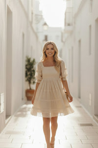 SS Women's Dress Women's Karina Mini (natural chiffon)