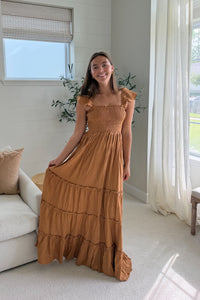 SS Women's Dress Women's Marabella Dress (amber linen)