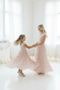 SS Women's Dress Women's Marabella Dress (soft pink chiffon)