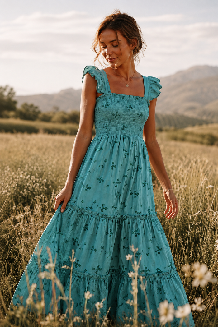 SS Women's Dress Women's Pia Dress (jade bloom)