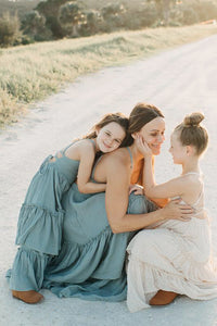 SS Women's Dress Women's Wendy Dress (soft teal muslin)