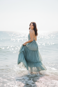 SS Women's Dress Women's Wendy Dress (soft teal tulle)