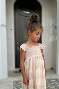 SS Girl's Dress Marabella Dress (natural chiffon)