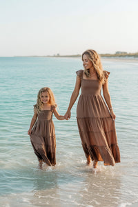 SS Women's Dress Women's Marabella Dress (mocha muslin)