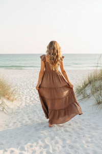 SS Women's Dress Women's Marabella Dress (mocha muslin)