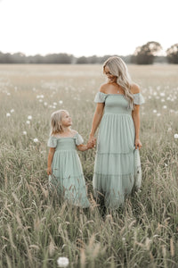 SS Women's Dress Women's Marabella Dress (sage swiss dot)