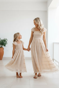 SS Girl's Dress Marabella Dress (natural chiffon)