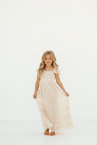 SS Girl's Dress Marabella Dress (natural chiffon)