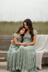 SS Women's Dress Women's Marabella Dress (sage chiffon)