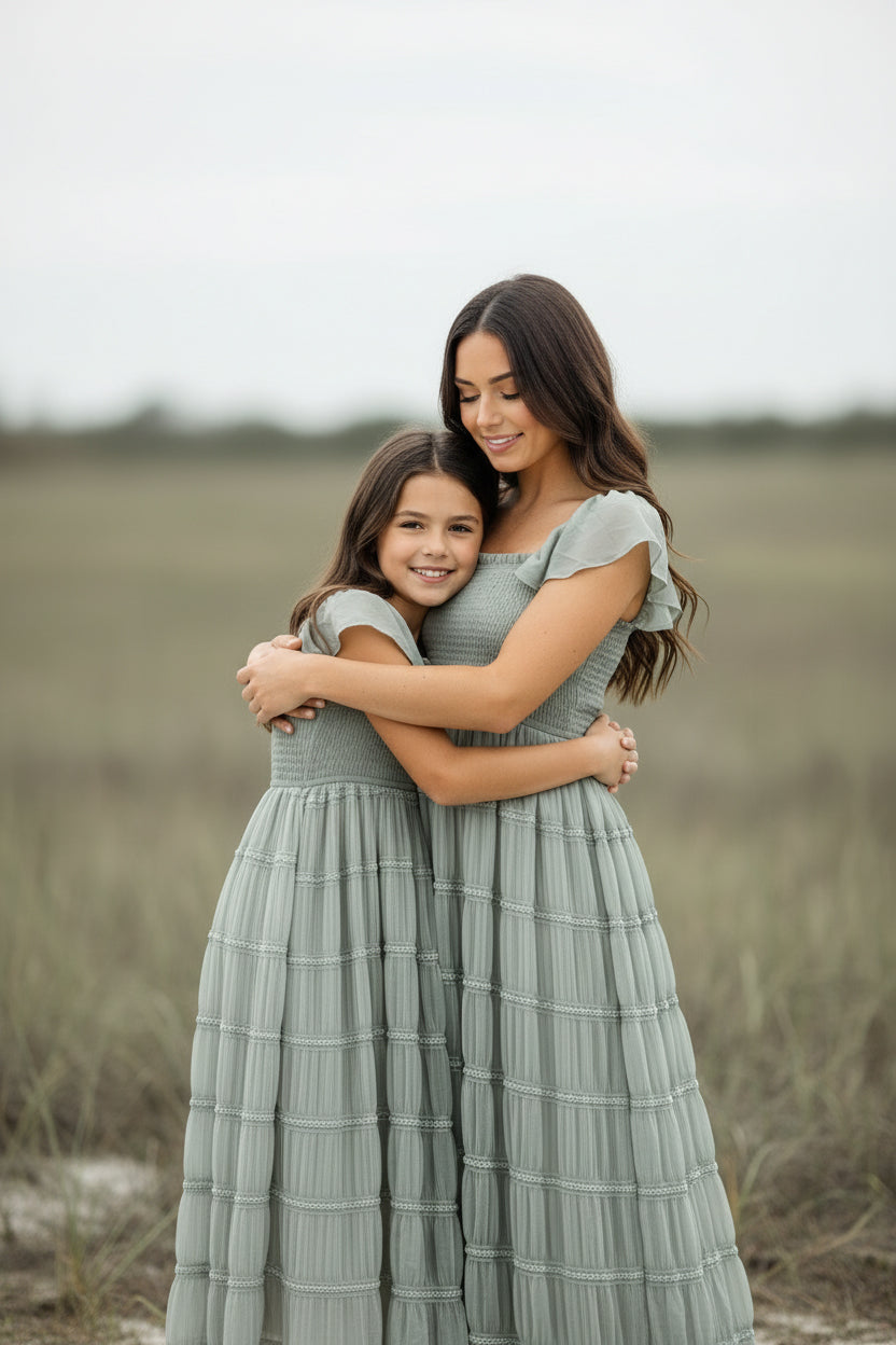 SS Women's Dress Women's Marabella Dress (sage chiffon)