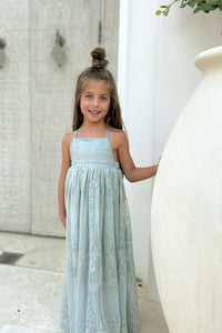 SS Girl's Dress Madeline Lace Dress (airy blue)