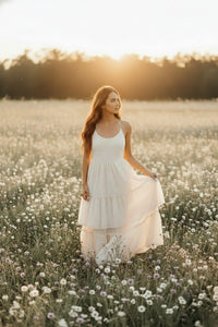 SS Women's Dress Women's Wendy Dress (natural swiss dot)
