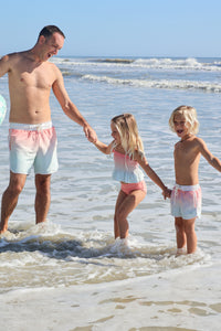 LB Men's Swim Men's Surf Shorts (sundown ombre)