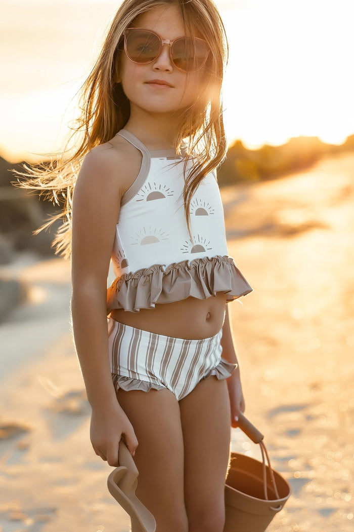 LB Girl's Swim Tankini Set (ash sun)