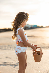 LB Girl's Swim Scoopback Set (spice sun) FINAL SALE