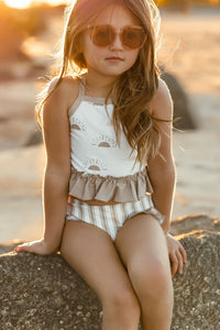 LB Girl's Swim Tankini Set (ash sun)