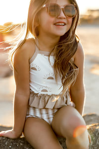LB Girl's Swim Tankini Set (ash sun)
