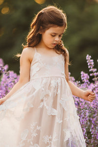 SS Girl's Dress Butterfly Dress (natural)