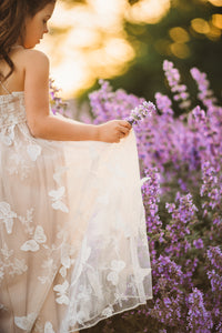 SS Girl's Dress Butterfly Dress (natural)