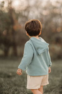 SS Boy's Bottoms Knox Shorts (latte muslin)