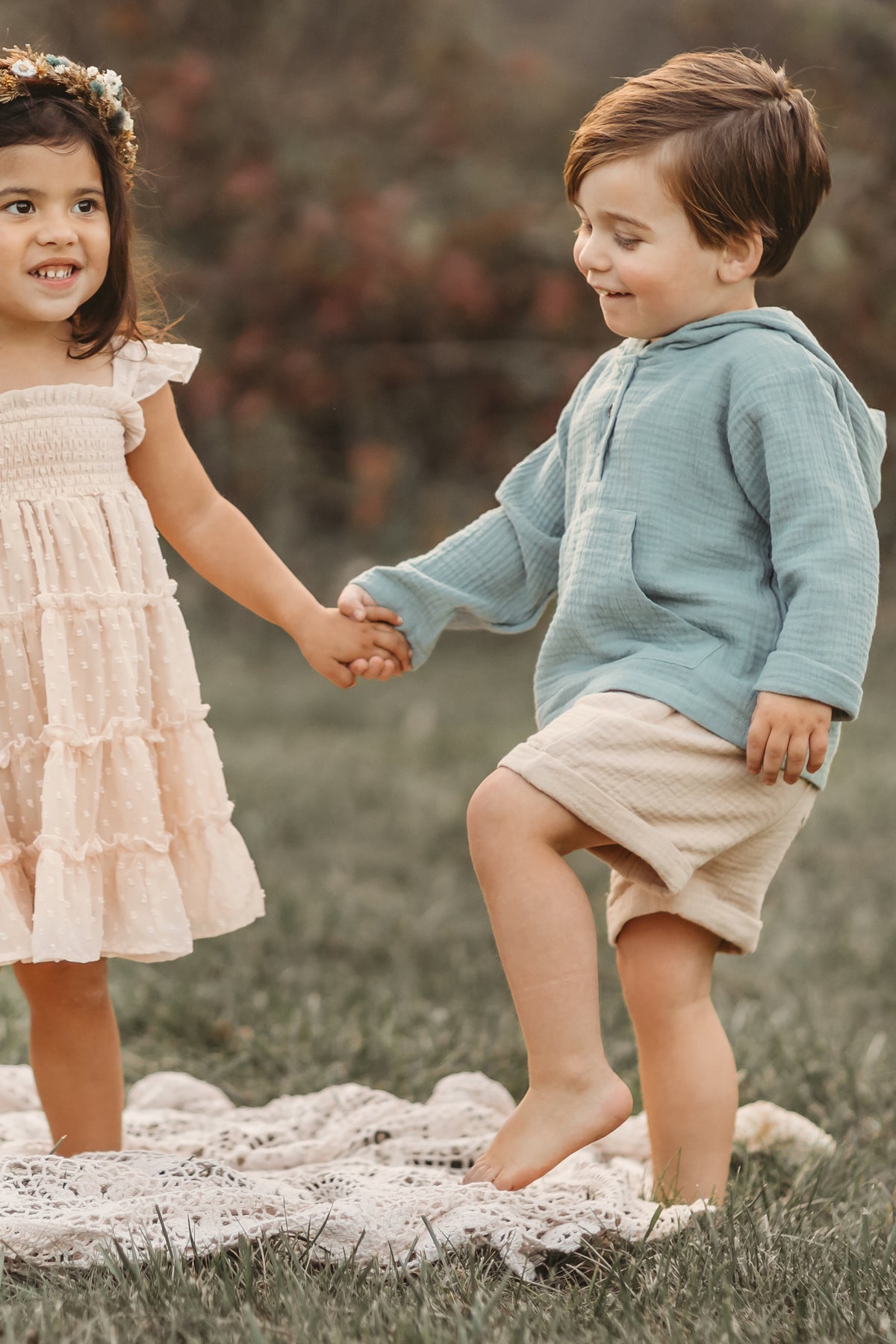 SS Boy's Bottoms Knox Shorts (latte muslin)