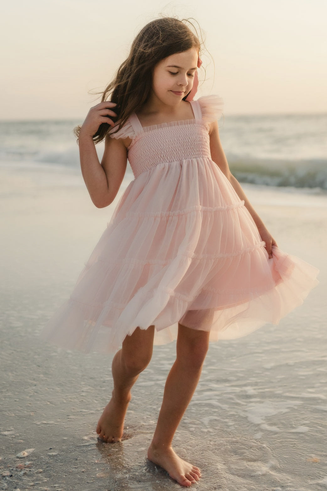 SS Girl's Dress Pia Dress (pretty pink tulle)