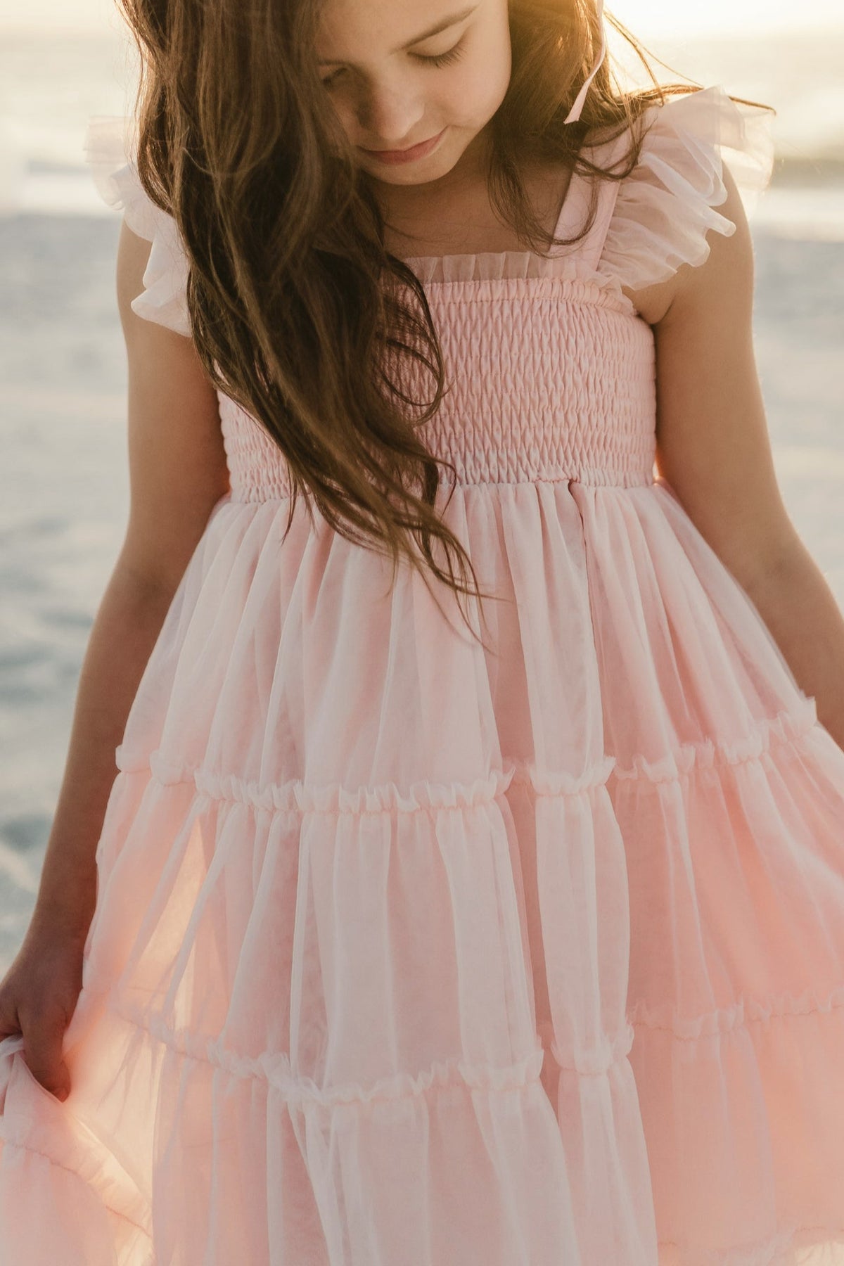 SS Girl's Dress Pia Dress (pretty pink tulle)
